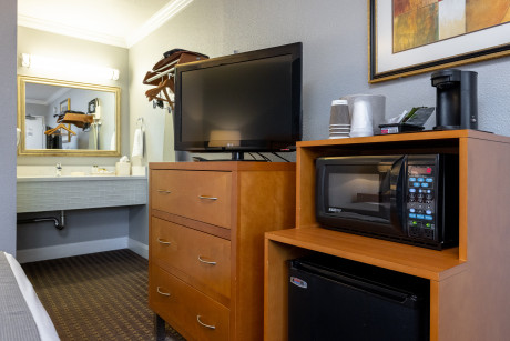 SOMA Park Inn - Civic Center - Queen Bed Guestroom with TV Set